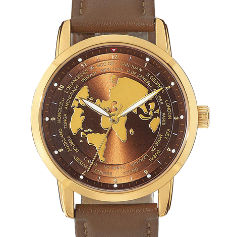 His World Map Watch